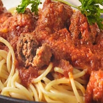 Meatball Pasta.