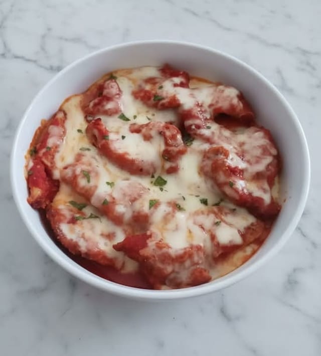 Chicken Parmigiana.
